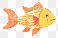 PNG Gold fish goldfish drawing animal. AI generated Image by rawpixel.