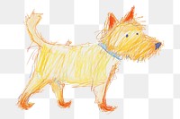 PNG Dog drawing sketch painting. AI generated Image by rawpixel.