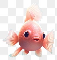 PNG Fish animal pomacentridae transparent. AI generated Image by rawpixel.