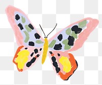 PNG Butterfly art painting animal. 