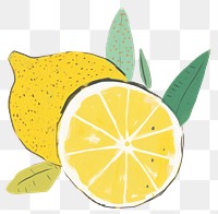 PNG Lemon art backgrounds grapefruit. AI generated Image by rawpixel.