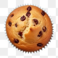 PNG  Muffin dessert cupcake bread. AI generated Image by rawpixel.