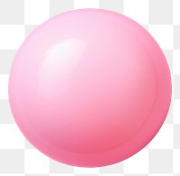 PNG  Bubblegum balloon sphere simplicity. AI generated Image by rawpixel.