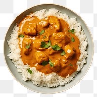 PNG  Curry plate food meat. AI generated Image by rawpixel.