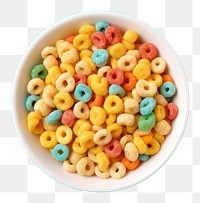 PNG  Cereal food bowl freshness. AI generated Image by rawpixel.