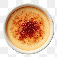PNG  Creme Brulee coffee drink food. AI generated Image by rawpixel.