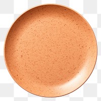 PNG  Empty a cork plate porcelain simplicity tableware. AI generated Image by rawpixel.