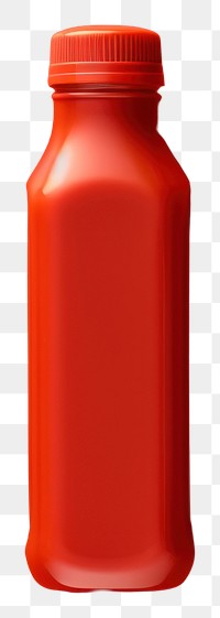 PNG  Ketchup bottle red refreshment container. AI generated Image by rawpixel.