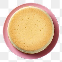 PNG  Sponge cake dessert coffee plate. AI generated Image by rawpixel.