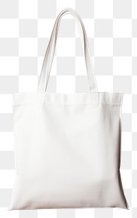 PNG Tote bag handbag white white background. AI generated Image by rawpixel.