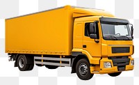 PNG Truck vehicle white background transportation. 