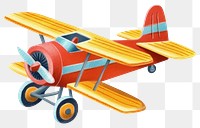 PNG Toy biplane airplane aircraft vehicle. 