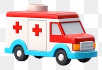 PNG  Ambulance vehicle van transportation. AI generated Image by rawpixel.