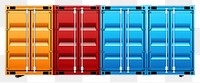 PNG Truck container furniture industry closed. AI generated Image by rawpixel.