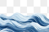 PNG Blue water wave pattern line backgrounds. 