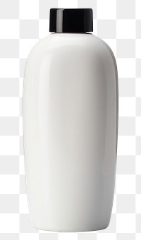 PNG Lotion bottle white drinkware container. AI generated Image by rawpixel.