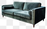 PNG Black Lawson sofa furniture cushion chair. 