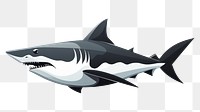 PNG  Shark shark animal fish. AI generated Image by rawpixel.