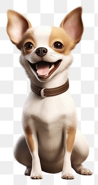 PNG A Chihuahua dog chihuahua mammal animal. AI generated Image by rawpixel.