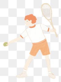 PNG Two boys playing tennis sports racket shorts. AI generated Image by rawpixel.