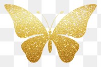 PNG Glitter butterfly petal white background. AI generated Image by rawpixel.