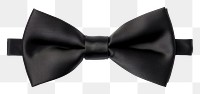 PNG A black bow tie white background celebration accessories. AI generated Image by rawpixel.