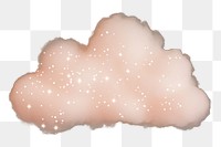 PNG Small pastel light beige cloud fog astronomy nature night. AI generated Image by rawpixel.