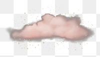 PNG Small pastel light pink cloud fog astronomy outdoors nature. AI generated Image by rawpixel.