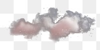 PNG Small pastel pink cloud fog backgrounds fireworks astronomy. AI generated Image by rawpixel.