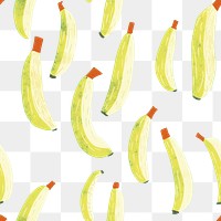 PNG Banana pattern backgrounds fruit green. AI generated Image by rawpixel.