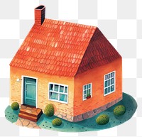 PNG A small house architecture building cottage. AI generated Image by rawpixel.