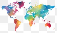 PNG  World map diagram world art