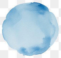 PNG Blue circle shape backgrounds paint stain. 