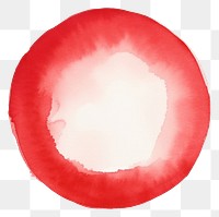 PNG Crimson circle shape paint white background splattered. AI generated Image by rawpixel.