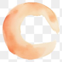 PNG Peach circle shape stain white background rectangle. AI generated Image by rawpixel.