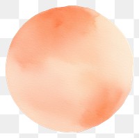 PNG Peach circle shape white background astronomy abstract. AI generated Image by rawpixel.