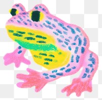 PNG Frog amphibian animal art. AI generated Image by rawpixel.