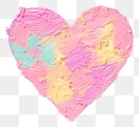 PNG Heart broken paint white background creativity. AI generated Image by rawpixel.