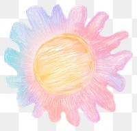 PNG Sun flower petal art. AI generated Image by rawpixel.