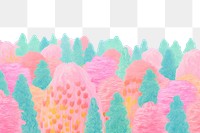 PNG Summer forest backgrounds outdoors nature. AI generated Image by rawpixel.