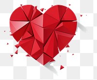 PNG Broken heart celebration creativity passion. AI generated Image by rawpixel.