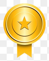 PNG Reward gold logo symbol. AI generated Image by rawpixel.