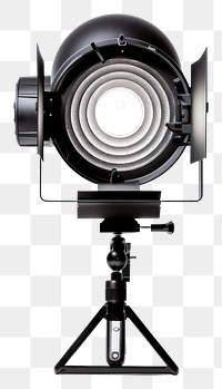 PNG  Studio flash light lighting camera tripod. AI generated Image by rawpixel.