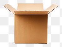 PNG Box cardboard carton white background