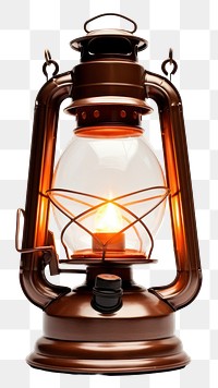 PNG Lamp lantern white background illuminated