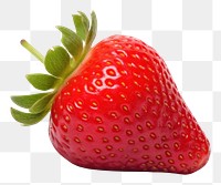 PNG Berry type strawberry fruit plant. AI generated Image by rawpixel.