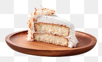 PNG Cake dessert slice plate. AI generated Image by rawpixel.
