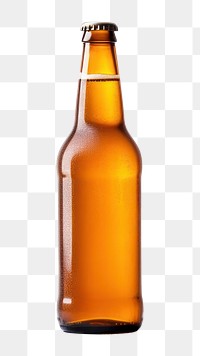 PNG Beer glass bottle drink. AI generated Image by rawpixel.