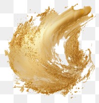 PNG  Glitter texture white gold brushstroke powder white background splattered. AI generated Image by rawpixel.