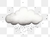 PNG  Cloud white creativity raindrop. AI generated Image by rawpixel.